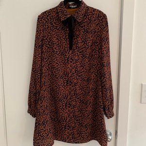 Fashion Union print shirt dress ASOS US6